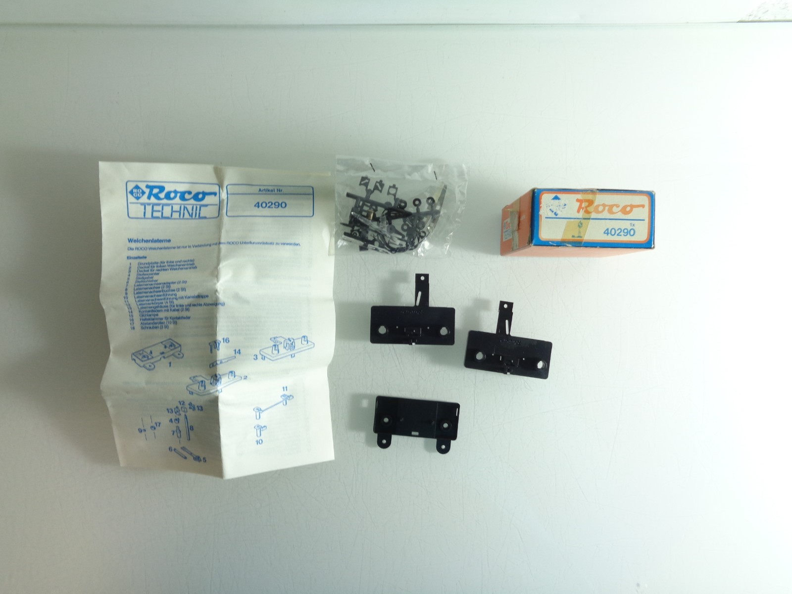 Roco H0 40290 Unterflur Weichenlaternen in OVP PK2010