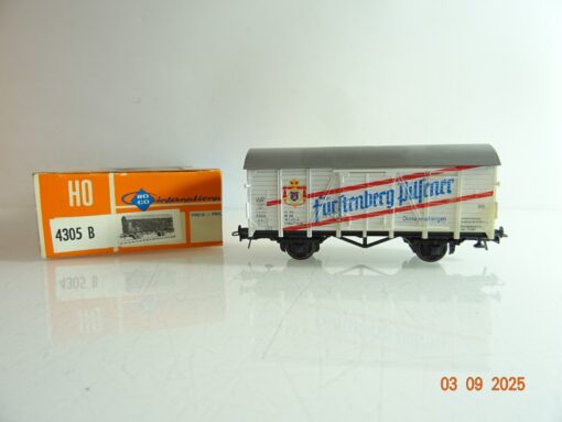 Roco H0 4305B Bierwagen Fürstenberg Pilsener der DB in OVP BH112