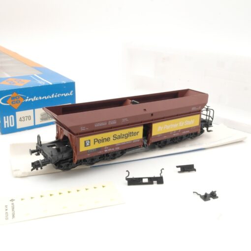 Roco H0 4370 Selbstentladewagen Peine Salzgitter der DB in OVP RR681 – Bild 4