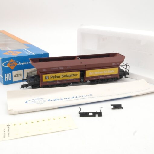 Roco H0 4370 Selbstentladewagen Peine Salzgitter der DB in OVP RR681