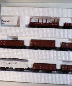 Roco H0 44002 AC Güterwagen-Set 8 tlg. der DB/DR in OVP für Märklin BH1761