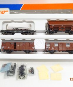 Roco H0 44079 Güterwagen-Set 4tlg. der DB in OVP JL4471