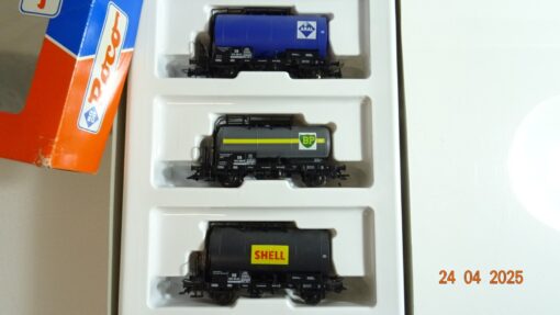 Roco H0 44088 Kesselwagen-Set 3 tlg. der DB in OVP PR7285 – Bild 3