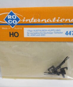 Roco H0 4472 Austauschkupplung für 6achsiger Tieflader 4350- 1 Paar m.OVP WZ3576