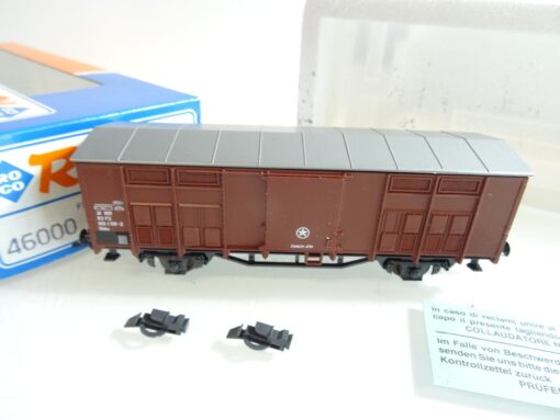 Roco H0 46000 gedeckter Güterwagen der FS in OVP RR761 – Bild 3