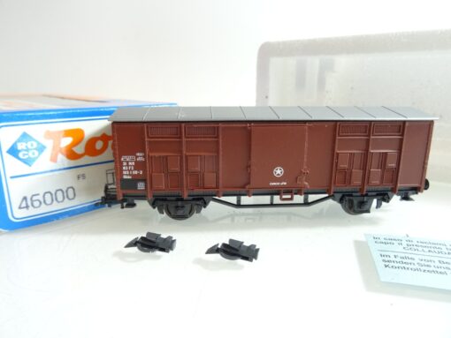 Roco H0 46000 gedeckter Güterwagen der FS in OVP RR761