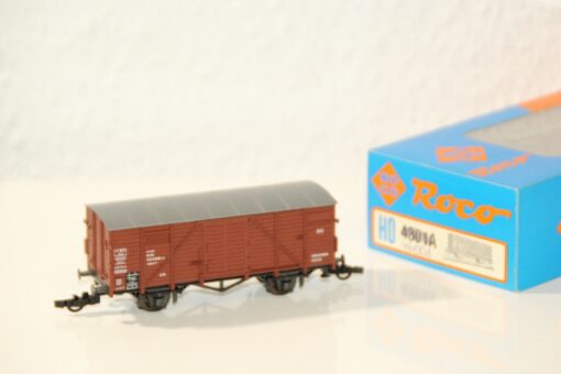 Roco H0 46001 Gedeckter Güterwagen der DB in EVP LW3862