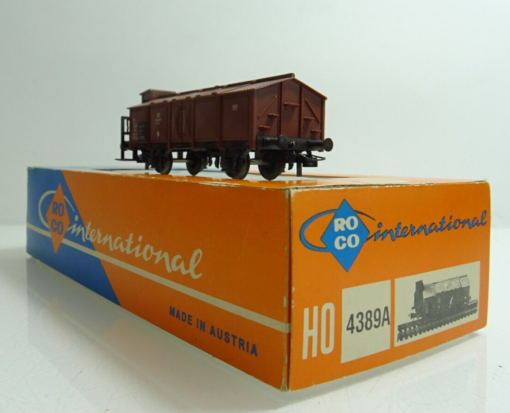 Roco H0 46276 Klappdeckelwagen mit Bremserhaus der DB in OVP PR493 – Bild 5