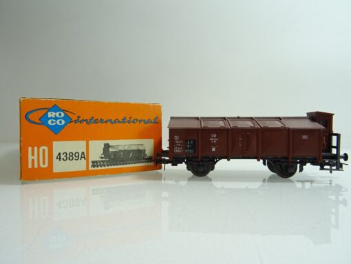Roco H0 46276 Klappdeckelwagen mit Bremserhaus der DB in OVP PR493