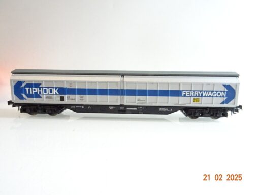 Roco H0 46324 Schiebwandwagen Tiphook Ferrywagon der DB in OVP PR6191 – Bild 3