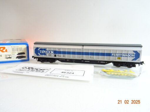 Roco H0 46324 Schiebwandwagen Tiphook Ferrywagon der DB in OVP PR6191