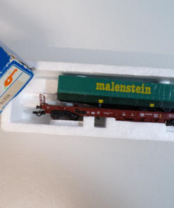 Roco H0 46358 AC Taschenwagen mit LKW Auflieger Malenstein der DB in OVP BH1843