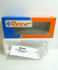 Roco H0 47443 Leerverpackung Rungenwagen mit Plane der DB siehe Foto CK1243