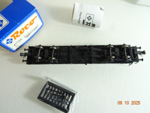 Roco H0 47724 Rungenwagen beladen mit Aluminiumstäben der DB in OVP RR3813 – Bild 5