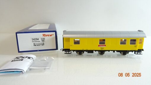 Roco H0 54294 Wohnschlafwagen Bahnbau Gruppe der DB in OVP PR7504