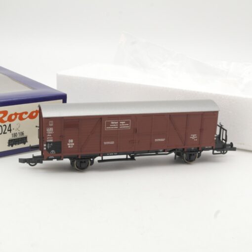 Roco H0 66024 gedeckter Güterwagen der DB in OVP RR1256 – Bild 3