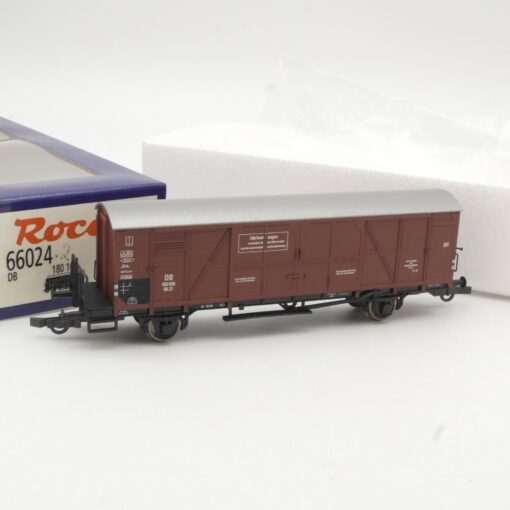 Roco H0 66024 gedeckter Güterwagen der DB in OVP RR1256