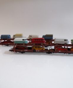 Roco H0 66064 AC Autotransportwagen-Set 2 tlg. der DB in OVP für Märklin BH1765