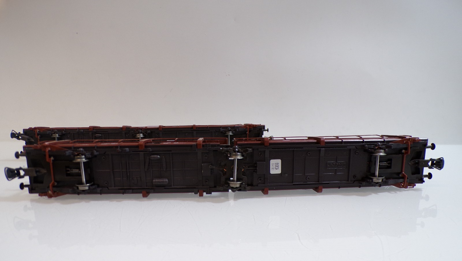 Roco H0 66064 AC Autotransportwagen-Set 2 tlg. der DB in OVP für Märklin BH1765 – Bild 6
