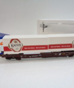 Roco H0 66585 AC Taschenwagen mit Container Kaiser in OVP RR5675