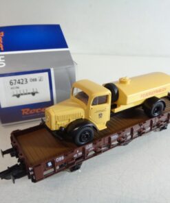 Roco H0 67423 Rungenwagen mit LKW der ÖBB in OVP RR4078