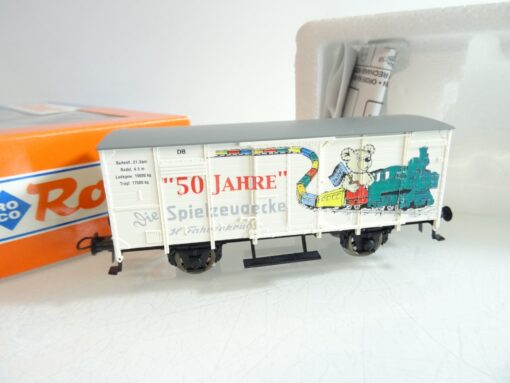Roco H0 SoMo Güterwagen 50 Jahre Spielzeugecke in OVP RR1066 – Bild 3