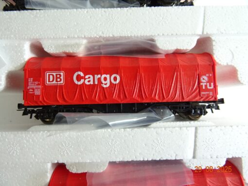 Roco H0 aus 46940 Wagen-Set Schiebeplanenwagen 3 tlg. der DB in EVP BH14 – Bild 4