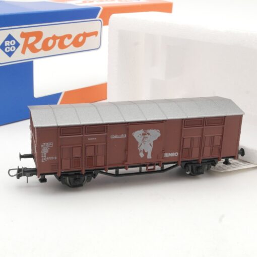 Roco H0 gedeckter Güterwagen Schmid Jumbo in OVP QR8470