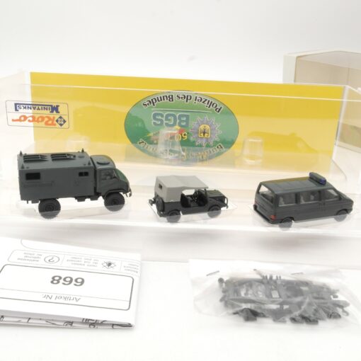 Roco Minitanks 1:87 668 50 Jahre Bundesgrenzschutz Set in OVP RR793 – Bild 4