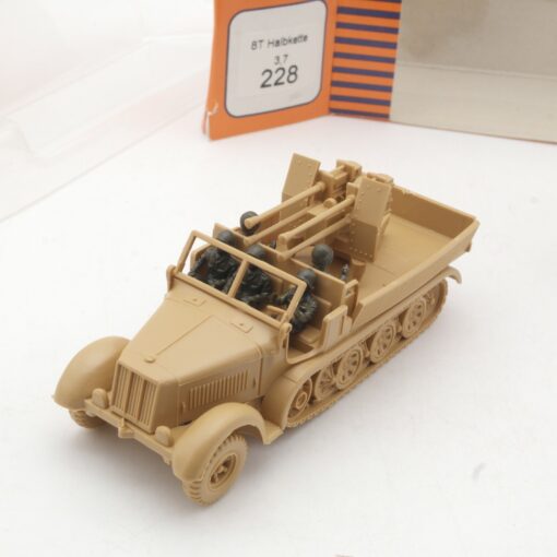 Roco Minitanks 1:87 8T Halbkette Flak 3,7 in OVP RR806 – Bild 3