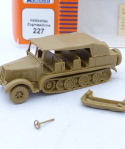 Roco Minitanks 1:87 H0 227 Halbketten Zugmaschine Militär in OVP EX7706