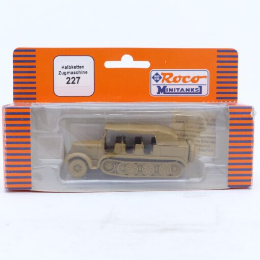 Roco Minitanks 1:87 H0 227 Halbketten Zugmaschine Militär in OVP EX7706 – Bild 4
