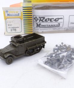 Roco Minitanks 1:87 H0 278 US Halbkette Militär in OVP EX7685