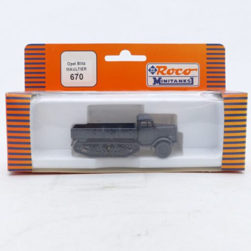 Roco Minitanks 1:87 H0 670 Opel Blitz Maultier Militär in OVP EX7673 – Bild 4
