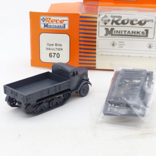 Roco Minitanks 1:87 H0 670 Opel Blitz Maultier Militär in OVP EX7674 – Bild 3