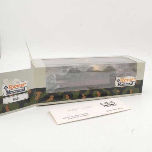Roco Minitanks H0 885 Rungenwagen mit MAN 464 der DB in OVP QR8460 – Bild 5