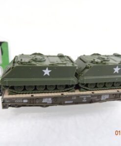 Roco Minitanks N 928 Schwerlastwagen mit Panzern der DB in OVP RR5149