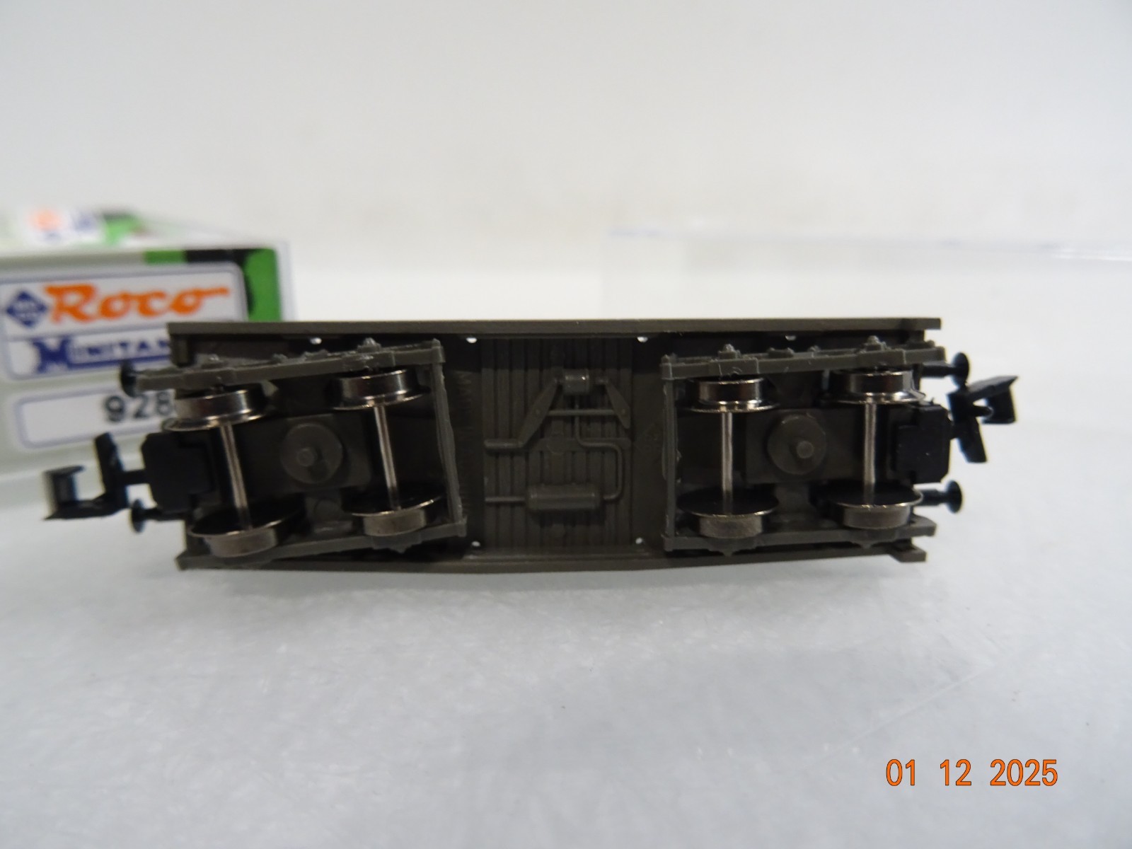 Roco Minitanks N 928 Schwerlastwagen mit Panzern der DB in OVP RR5149 – Bild 4