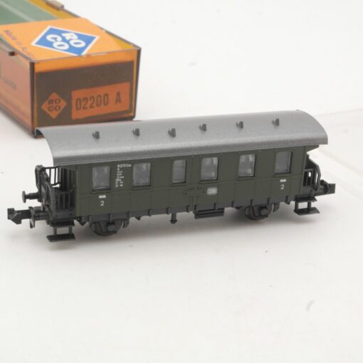 Roco N 02200 A Nebenbahn-Personenwagen 2. Klasse der DB in OVP RR459