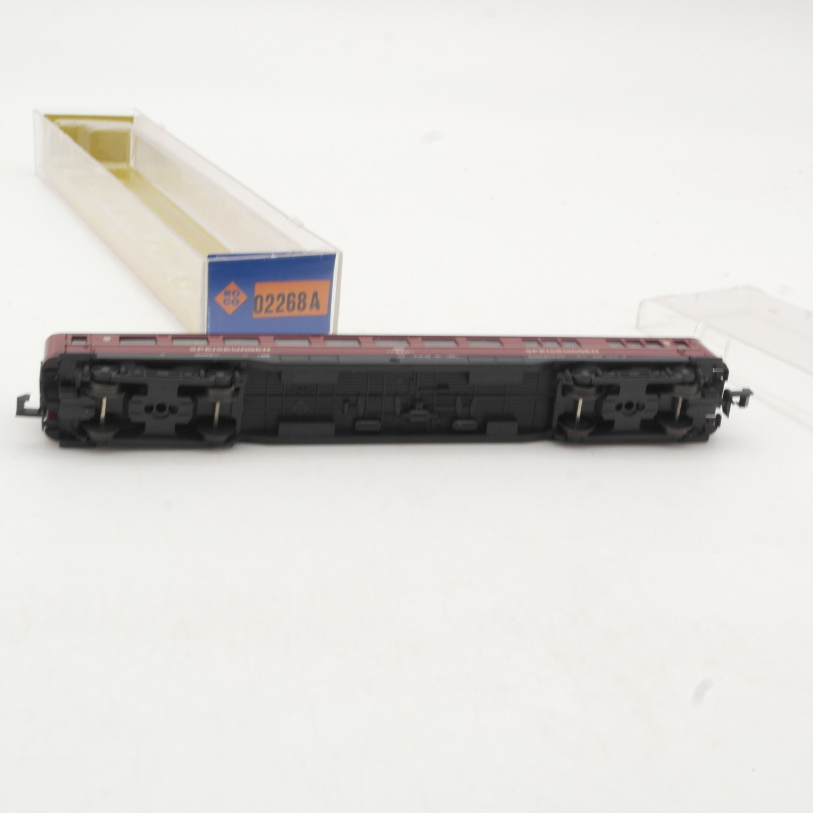 Roco N 02268A Schnellzug-Speisewagen Schürzenwagen der DB in OVP RR504 – Bild 4