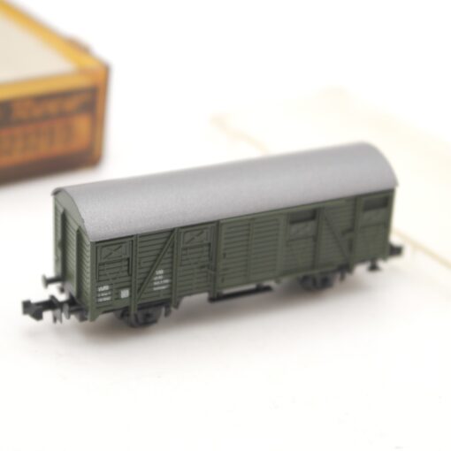 Roco N 02329 D gedeckter Güterwagen der DB in OVP RR2521 – Bild 3