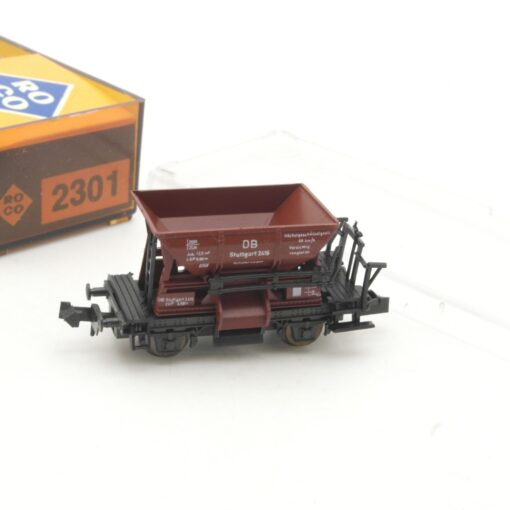 Roco N 2301 Schotterwagen der DB in OVP RR446 – Bild 3