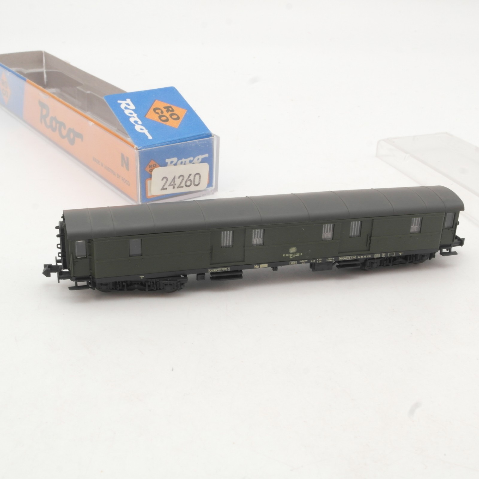 Roco N 24260 Eilzug Gepäckwagen der DB in OVP RR5786