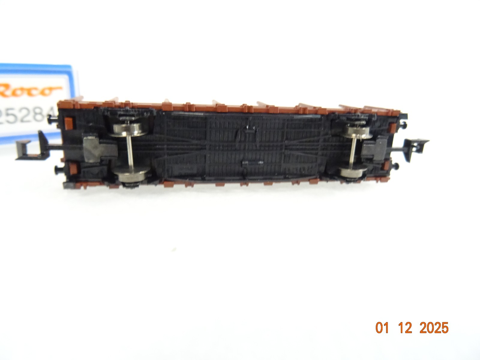 Roco N 25284 Rungenwagen mit 2 Unimogs Militär in OVP RR5147 – Bild 4