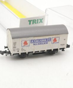 Roco N gedeckter Güterwagen Karlsbräu Mannlich der DB in EVP RR3931