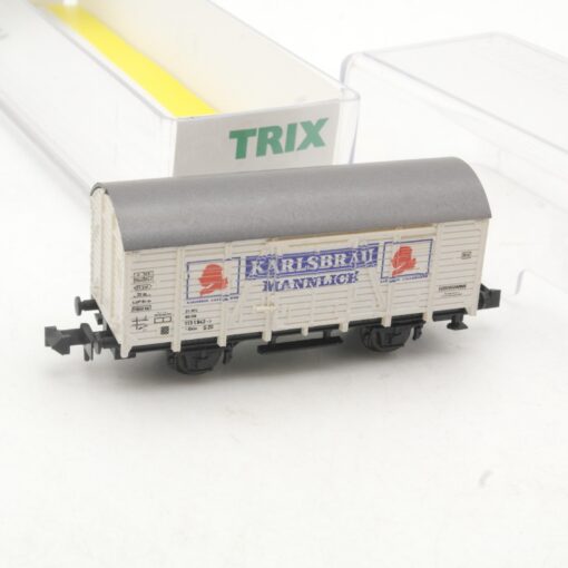 Roco N gedeckter Güterwagen Karlsbräu Mannlich der DB in EVP RR3931