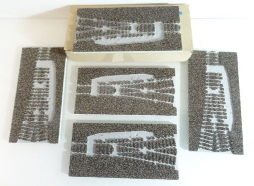 Roco Styroplast H0 04544 S Gleisbettung gerade 5 Stück in OVP QR6311