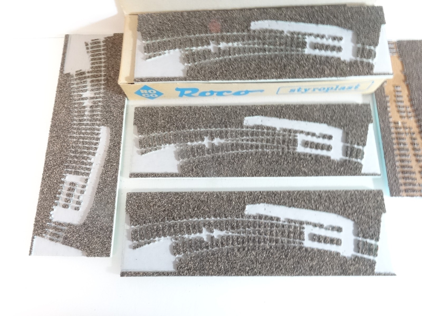 Roco Styroplast H0 Gleisbettung verschieden 6 Stück, siehe Foto in EVP QR6309 – Bild 3