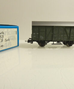 Röwa H0 2059 gedeckter Güterwagen Gklm Ep.4 der SNCB in EVP AR3155