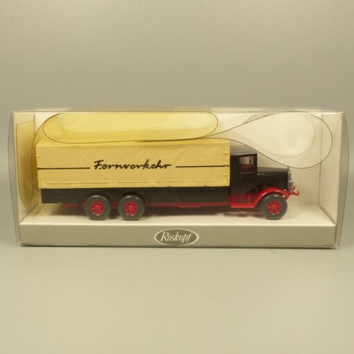 Roskopf 1:87 30202 Mercedes N 56 Pritschenwagen Fernverkehr in OVP EX5976 – Bild 4